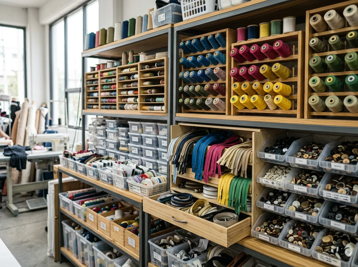 Estantería de accesorios